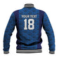 Custom Cape Verde Football 2026 Baseball Jacket Atlantic Blue Sharks Heritage