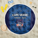Cape Verde Football 2026 Beach Blanket Atlantic Blue Sharks Heritage
