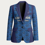 Custom Cape Verde Football 2026 Blazer Atlantic Blue Sharks Heritage