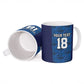 Custom Cape Verde Football 2026 Ceramic Mug Atlantic Blue Sharks Heritage