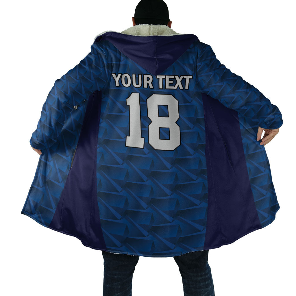 Custom Cape Verde Football 2026 Cloak Atlantic Blue Sharks Heritage
