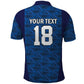 Custom Cape Verde Football 2026 Polo Shirt Atlantic Blue Sharks Heritage