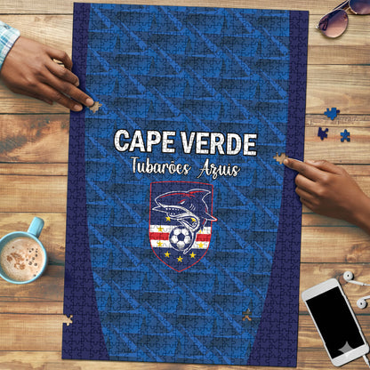 Cape Verde Football 2026 Puzzle Atlantic Blue Sharks Heritage