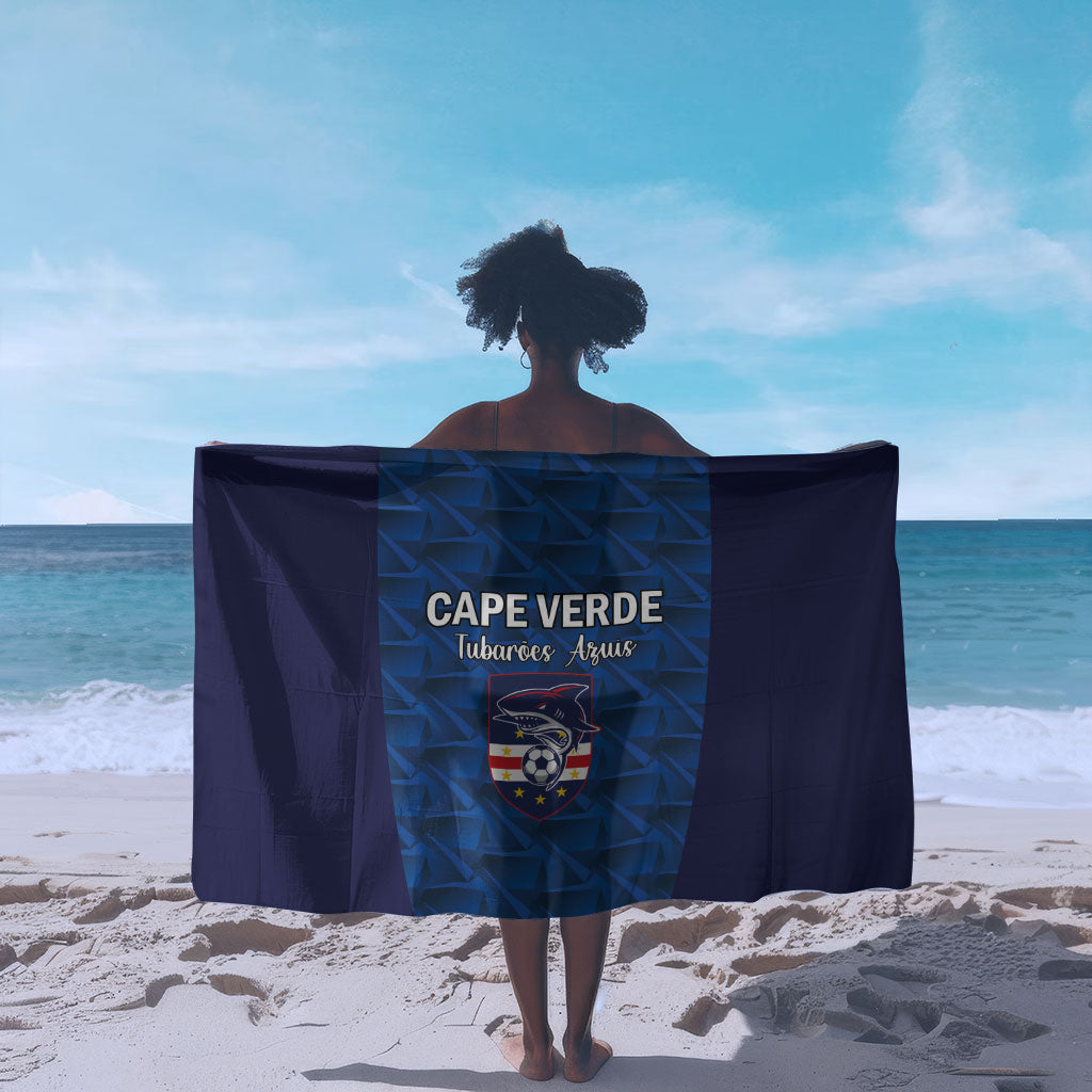 Cape Verde Football 2026 Sarong Atlantic Blue Sharks Heritage