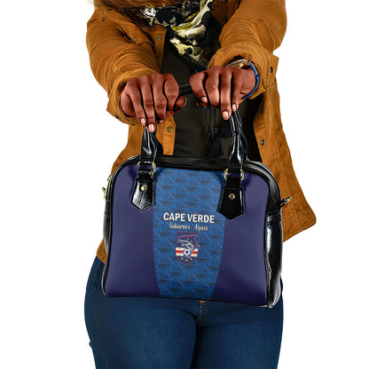 Cape Verde Football 2026 Shoulder Handbag Atlantic Blue Sharks Heritage