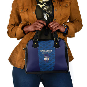 Cape Verde Football 2026 Shoulder Handbag Atlantic Blue Sharks Heritage