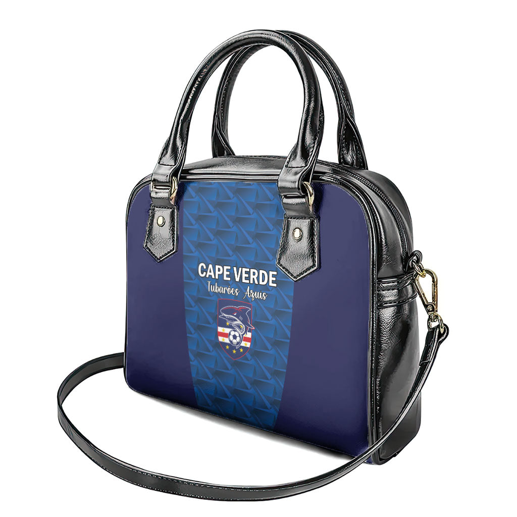 Cape Verde Football 2026 Shoulder Handbag Atlantic Blue Sharks Heritage