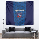 Cape Verde Football 2026 Tapestry Atlantic Blue Sharks Heritage