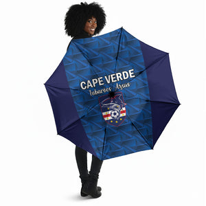 Cape Verde Football 2026 Umbrella Atlantic Blue Sharks Heritage
