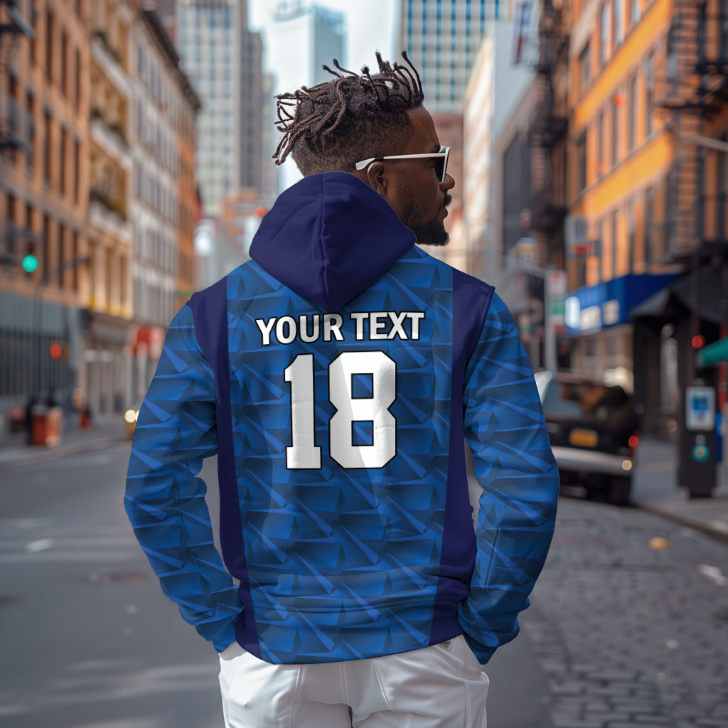 Custom Cape Verde Football 2026 Zip Hoodie Atlantic Blue Sharks Heritage