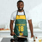 Custom South Africa Soccer Apron Bafana Bafana Spirit African Pattern - African Pride