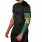 Custom South Africa Soccer Arm Sleeves Bafana Bafana Spirit African Pattern - African Pride