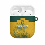 Custom South Africa Soccer AirPods Case From Protea Roots We Rise - African Pride