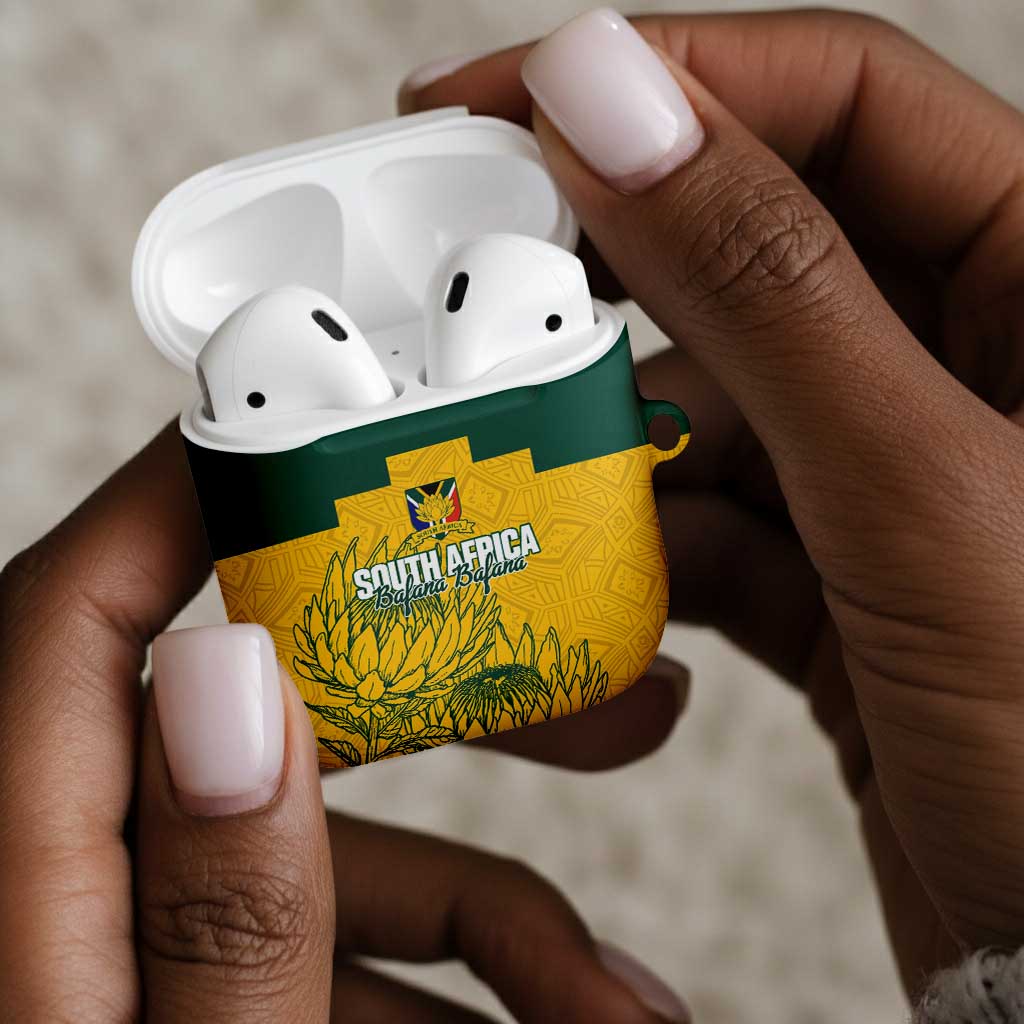 Custom South Africa Soccer AirPods Case From Protea Roots We Rise - African Pride