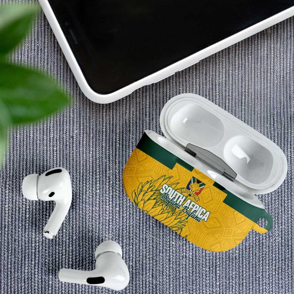Custom South Africa Soccer AirPods Case From Protea Roots We Rise - African Pride