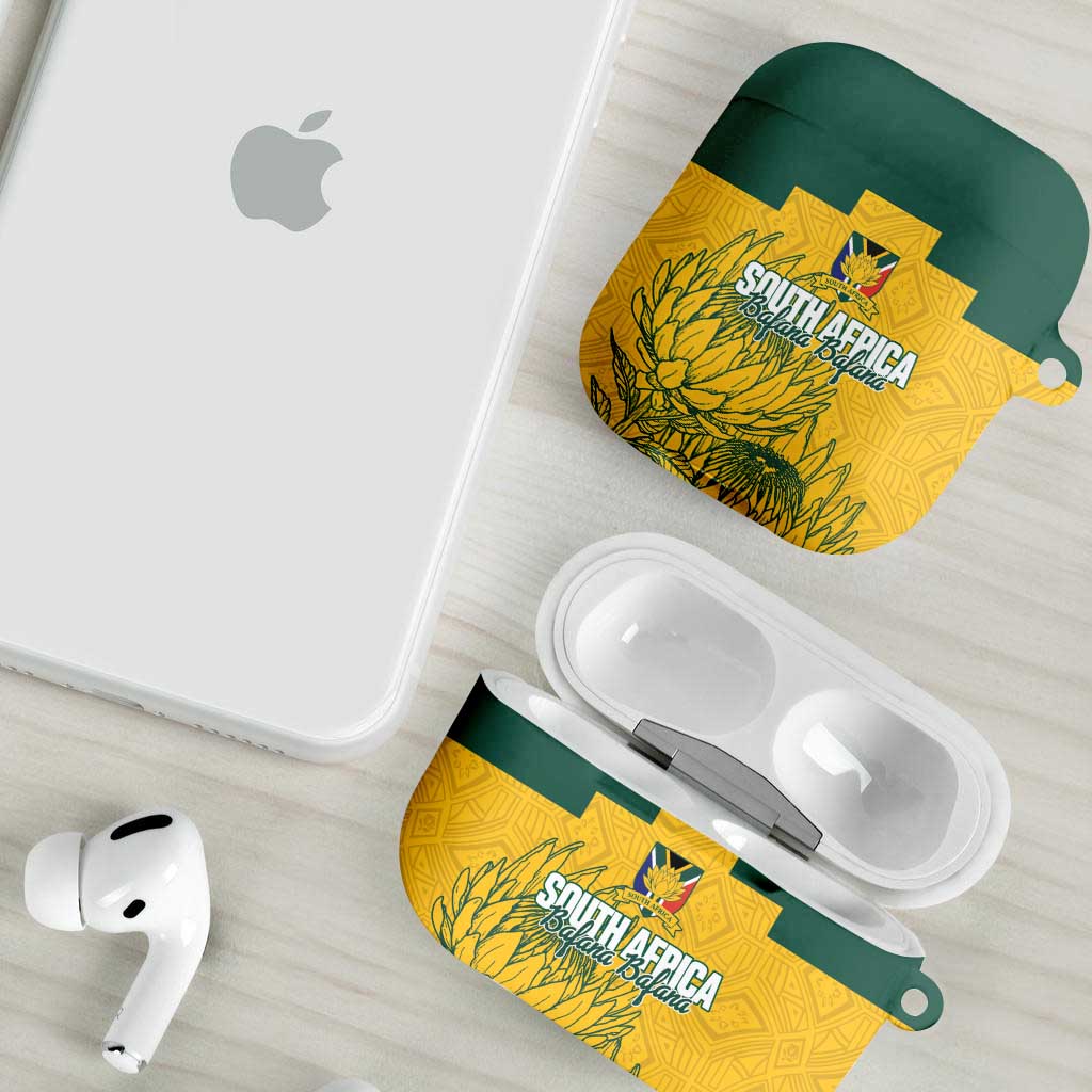 Custom South Africa Soccer AirPods Case From Protea Roots We Rise - African Pride