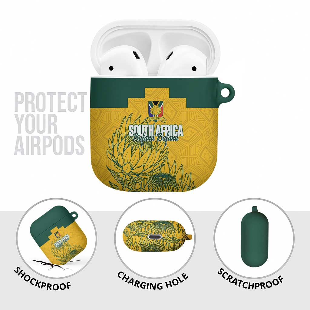 Custom South Africa Soccer AirPods Case From Protea Roots We Rise - African Pride