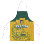 Custom South Africa Soccer Apron From Protea Roots We Rise - African Pride