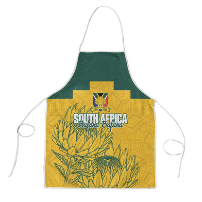 Custom South Africa Soccer Apron From Protea Roots We Rise - African Pride