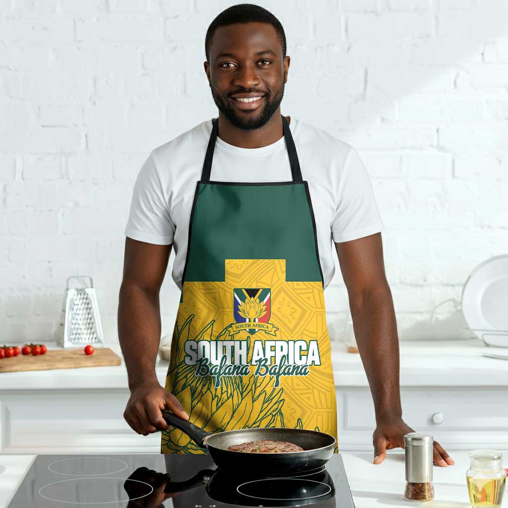 Custom South Africa Soccer Apron From Protea Roots We Rise - African Pride