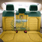 Custom South Africa Soccer Back Car Seat Cover From Protea Roots We Rise - African Pride
