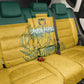 Custom South Africa Soccer Back Car Seat Cover From Protea Roots We Rise - African Pride