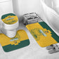 Custom South Africa Soccer Bathroom Set From Protea Roots We Rise - African Pride