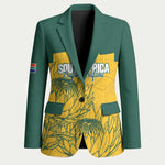 Custom South Africa Soccer Blazer From Protea Roots We Rise - African Pride