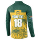 Custom South Africa Soccer Button Sweatshirt From Protea Roots We Rise