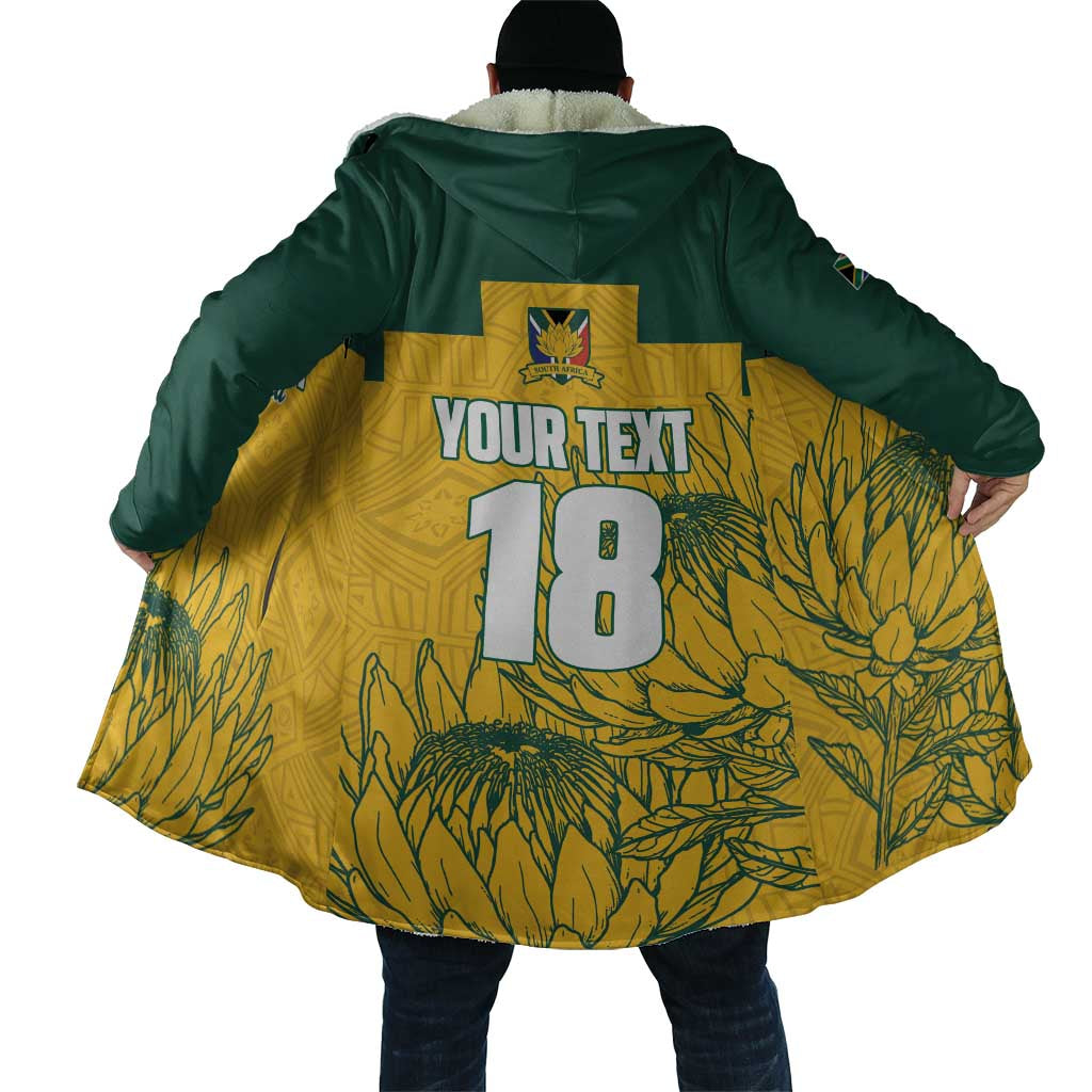 Custom South Africa Soccer Cloak From Protea Roots We Rise - African Pride