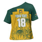 Custom South Africa Soccer Cross Shoulder Shirt From Protea Roots We Rise - African Pride