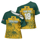 Custom South Africa Soccer Cross Shoulder Shirt From Protea Roots We Rise - African Pride
