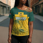 Custom South Africa Soccer Cross Shoulder Shirt From Protea Roots We Rise - African Pride