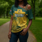 Custom South Africa Soccer Cross Shoulder Shirt From Protea Roots We Rise - African Pride