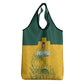 Custom South Africa Soccer Grocery Bag From Protea Roots We Rise - African Pride