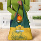 Custom South Africa Soccer Grocery Bag From Protea Roots We Rise - African Pride