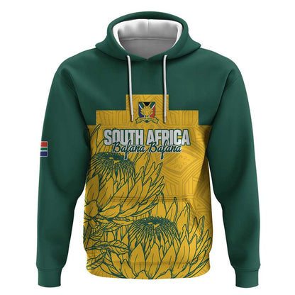 Custom South Africa Soccer Hoodie From Protea Roots We Rise - African Pride