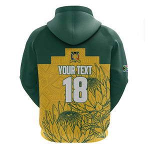 Custom South Africa Soccer Hoodie From Protea Roots We Rise - African Pride