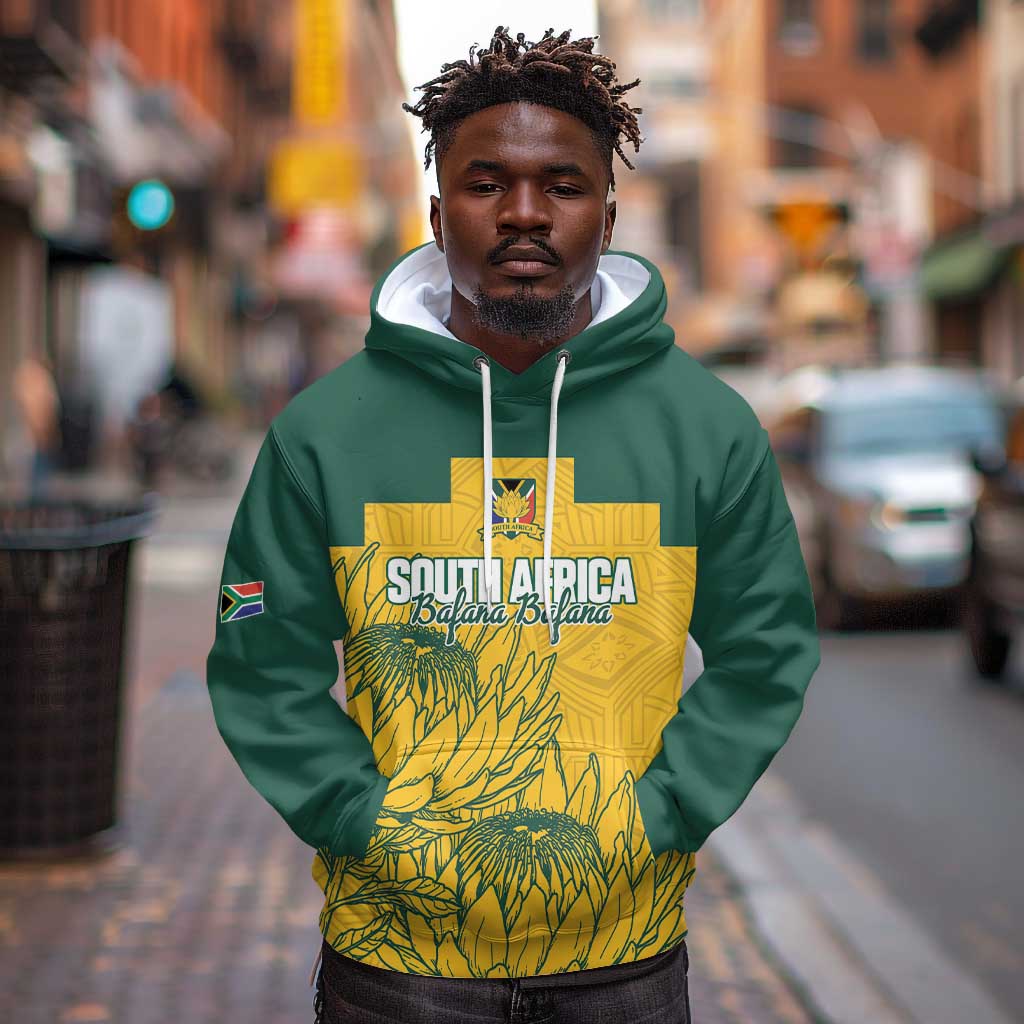 Custom South Africa Soccer Hoodie From Protea Roots We Rise - African Pride