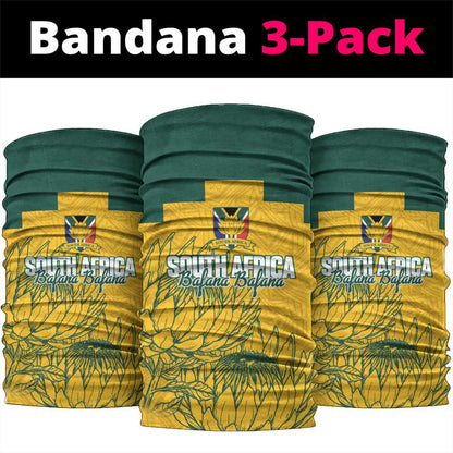Custom South Africa Soccer Neck Gaiter From Protea Roots We Rise - African Pride