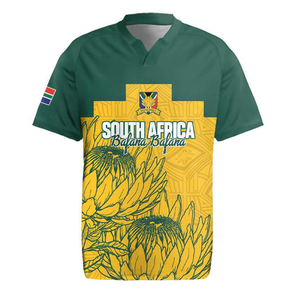 Custom South Africa Soccer Rugby Jersey From Protea Roots We Rise - African Pride