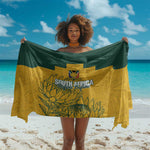 Custom South Africa Soccer Sarong From Protea Roots We Rise - African Pride