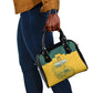 Custom South Africa Soccer Shoulder Handbag From Protea Roots We Rise - African Pride
