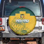 Custom South Africa Soccer Spare Tire Cover From Protea Roots We Rise - African Pride