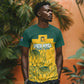 Custom South Africa Soccer T shirt From Protea Roots We Rise - African Pride