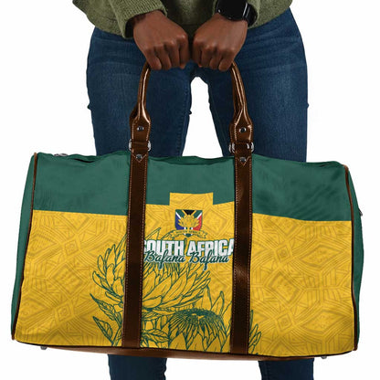 Custom South Africa Soccer Travel Bag From Protea Roots We Rise - African Pride