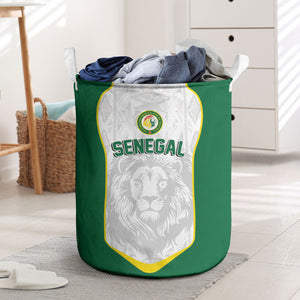 Senegal Football 2026 Laundry Basket Proud Lions of Teranga Spirit