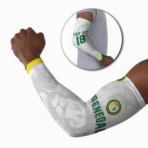 Custom Senegal Football 2026 Arm Sleeves Proud Lions of Teranga Spirit