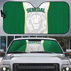 Senegal Football 2026 Auto Sun Shade Proud Lions of Teranga Spirit