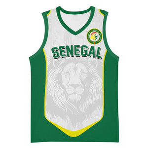 Custom Senegal Football 2026 Basketball Jersey Proud Lions of Teranga Spirit